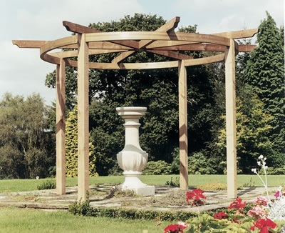 pergola carousel round plans grange pergolas garden pdf