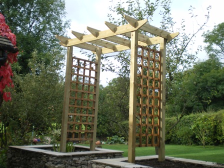 Arbour Pergola Plan