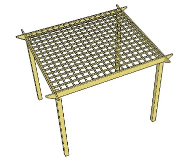 Simple Pergola Plans