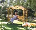 Arbours and swinging arbour kits.