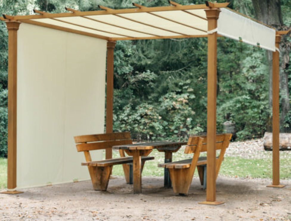 Canopy For A Pergola - Diy Patio Cover Kits Uk