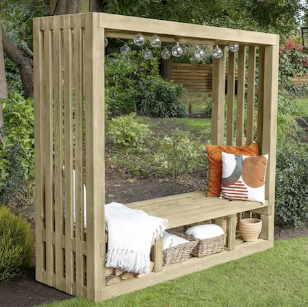 The modern Amalfi arbour
