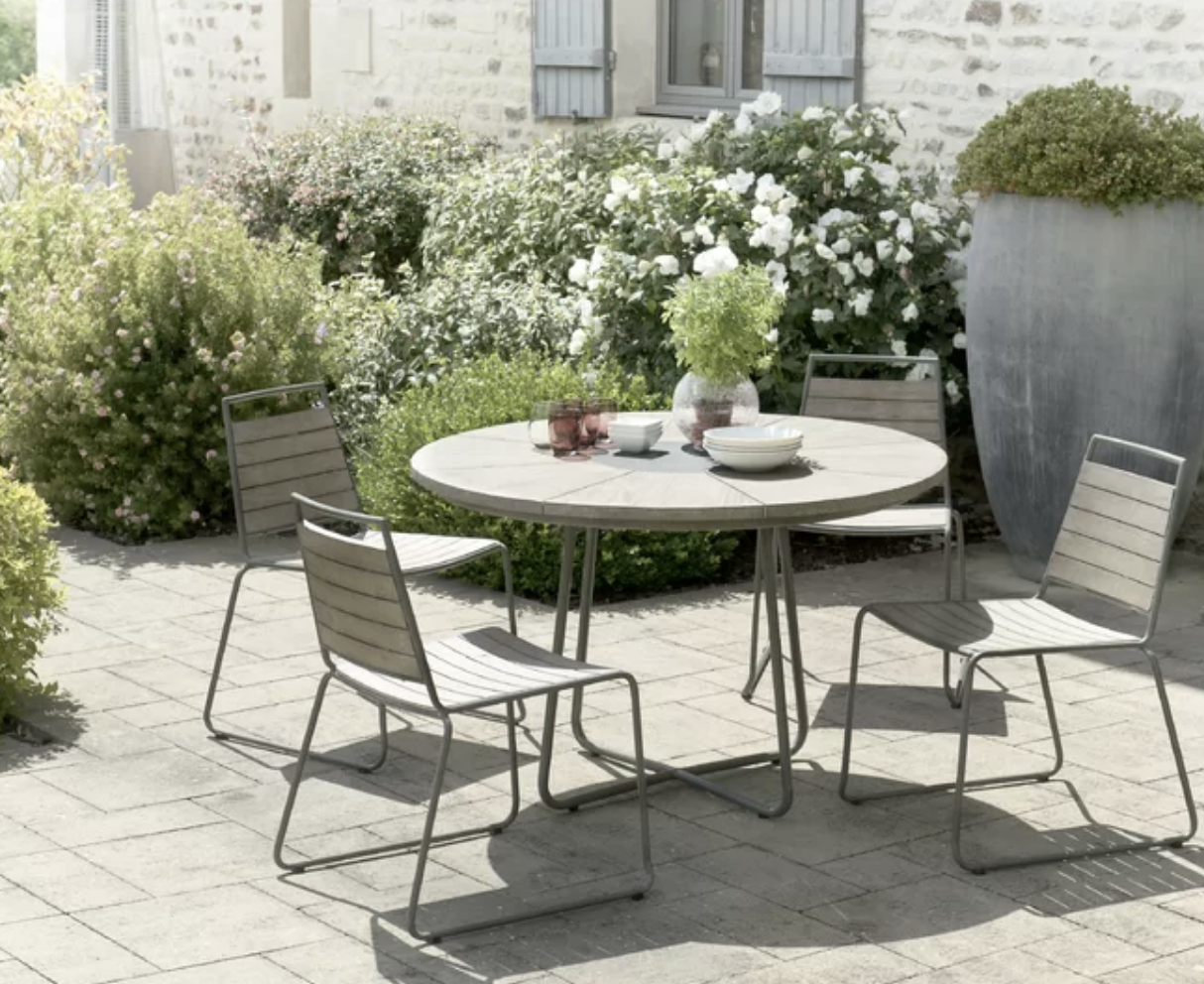 Dakota modern hardwood garden furniture.