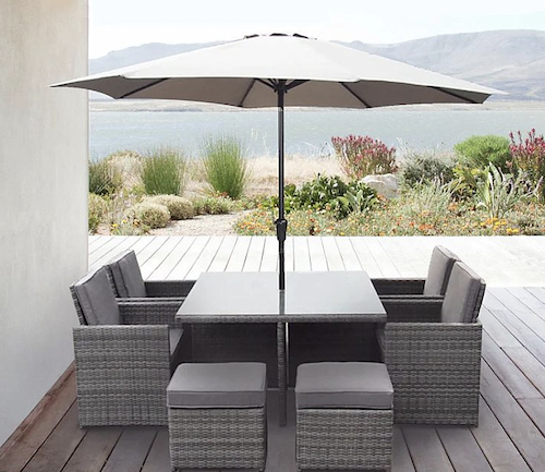 Rattan furniture Cuba 4 seater