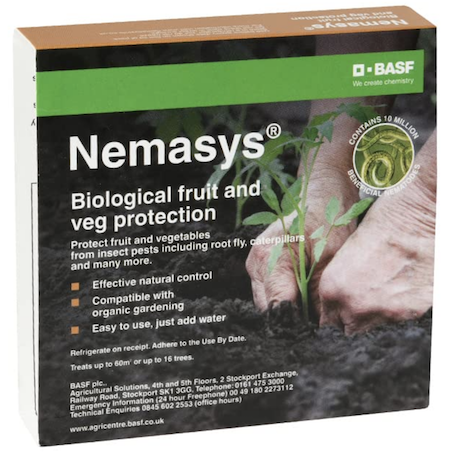 Nemasys for prevention of slug damage.