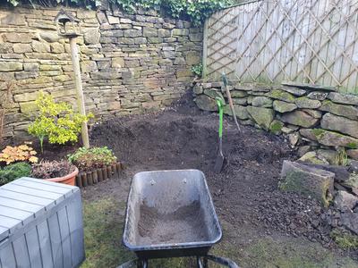 Lots of digging