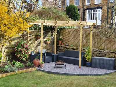 Stunning new pergola!