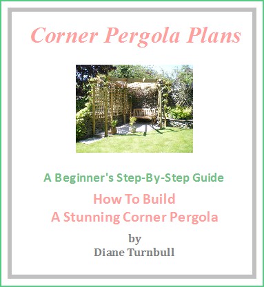 Copyright image: The corner pergola plans.