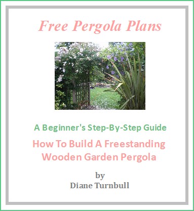 Copyright image: The free pergola plans.