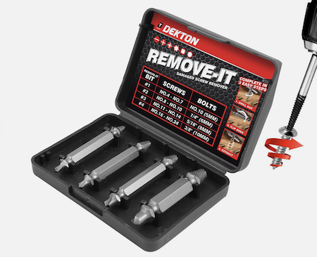 A really useful little tool to extract damaged screws.