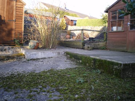 Copyright image: Garden design - before the garden makeover.