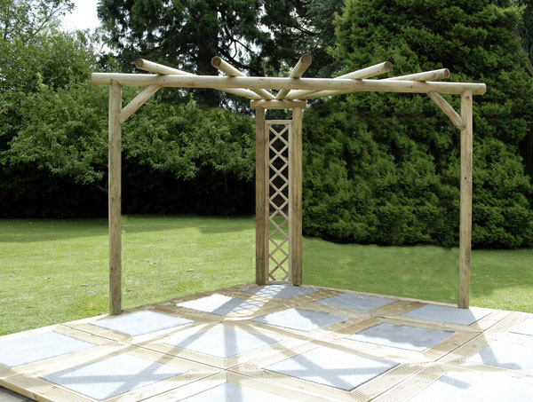 Corner Pergola