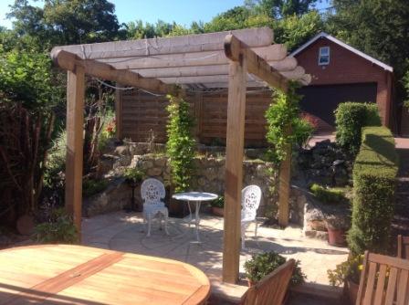 Copyright Image: Beautiful pergola for outdoor living.