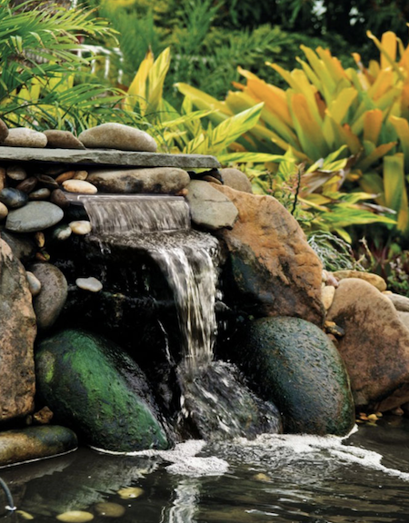 Pondofall - a very clever waterfall blade to make a stunning waterfall.