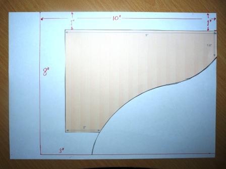 Copyright image: rafter tail template modifications Step 3.