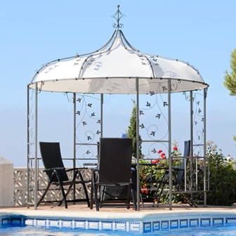 Samarkand metal gazebo.