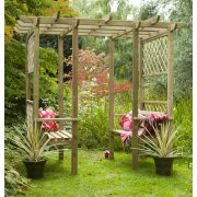 Seated arbour Verona Walk.