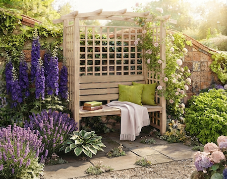 Arbour-seated realistic Arbour-seated realistic